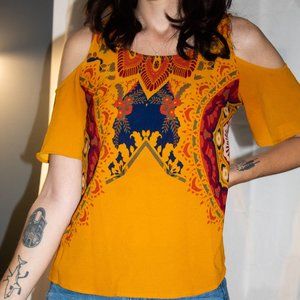 Sweet Wanderer Open ShoulderTop